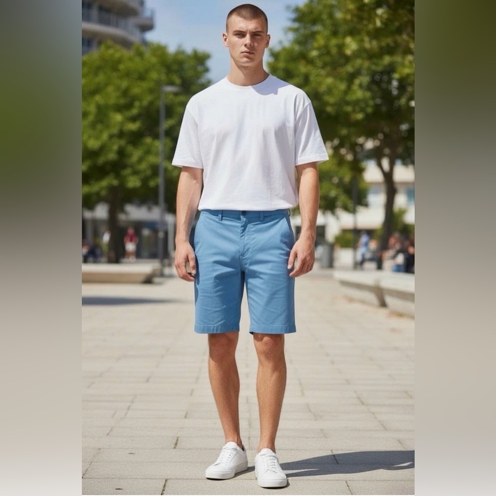 Travis Mathew Men’s Shorts Athletic Blue Size 33